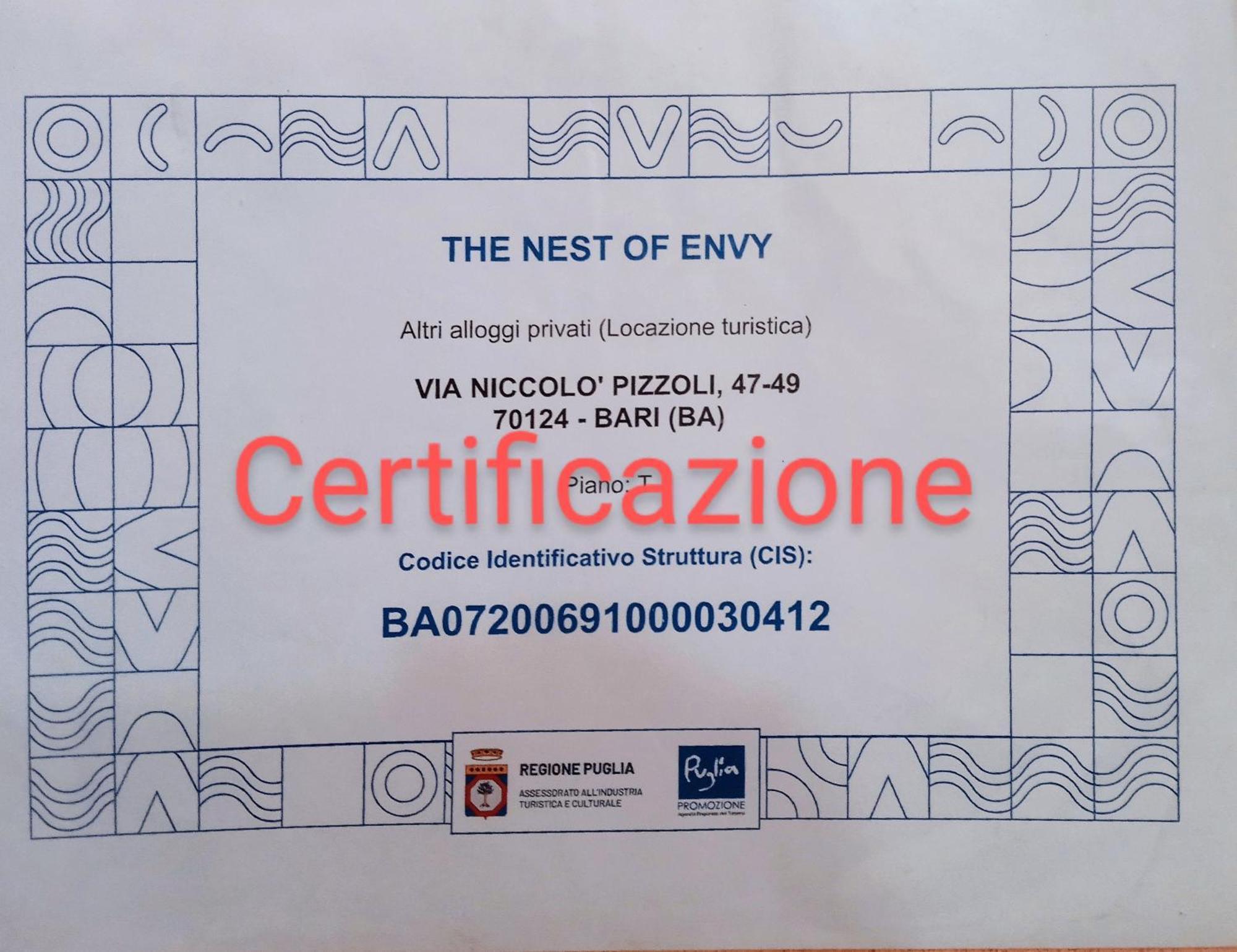 Ferienwohnung The Nest Of Envy Bari Exterior foto